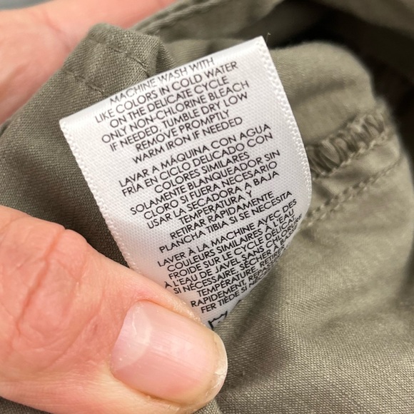 Cabi 3199 The Scout Pants Olive Green Chino Size 6 Skinny Pants Ankle - Picture 12 of 12